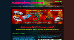 Desktop Screenshot of banditshobbies.com